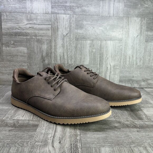 Dr. Scholl's Sync Lace Up Men's size 13 Brown Oxford Shoes - Picture 5 of 8